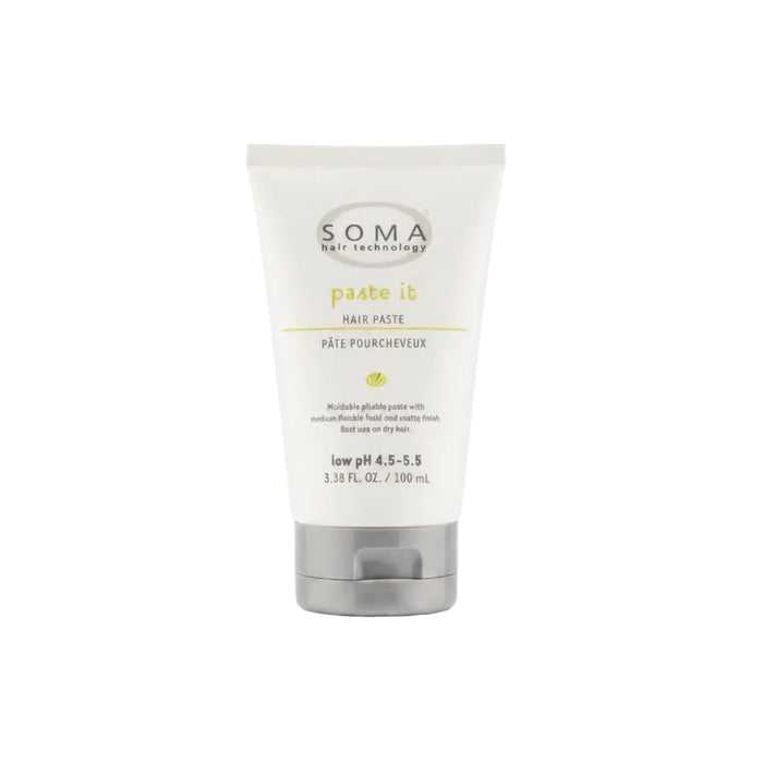 Soma Paste It Hair Paste 3.38 Oz for Matte Flexible Hold