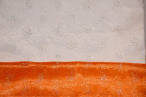 58in x 96in - 8ft Tall / Orange