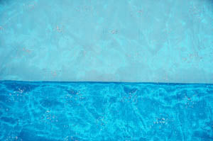 58in x 96in - 8ft Tall / Turquoise