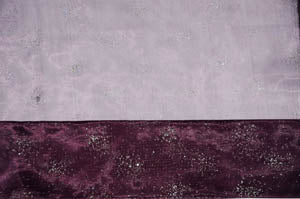 58in x 96in - 8ft Tall / Plum