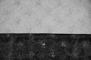 58in x 96in - 8ft Tall / Black