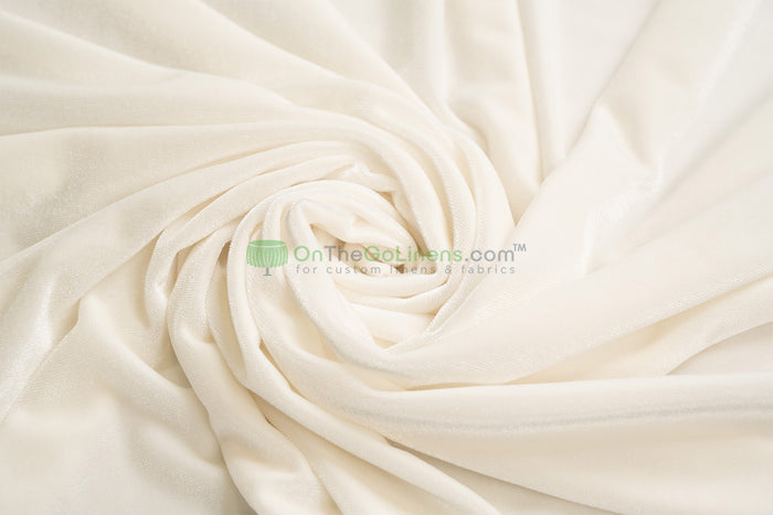 58in x 96in - 8ft Tall / Ivory