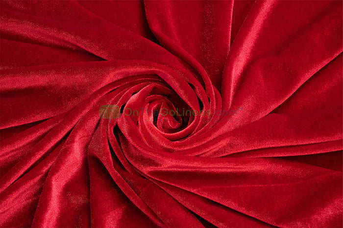 58in x 96in - 8ft Tall / Red