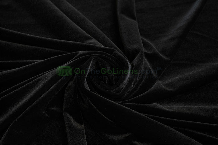 58in x 96in - 8ft Tall / Black