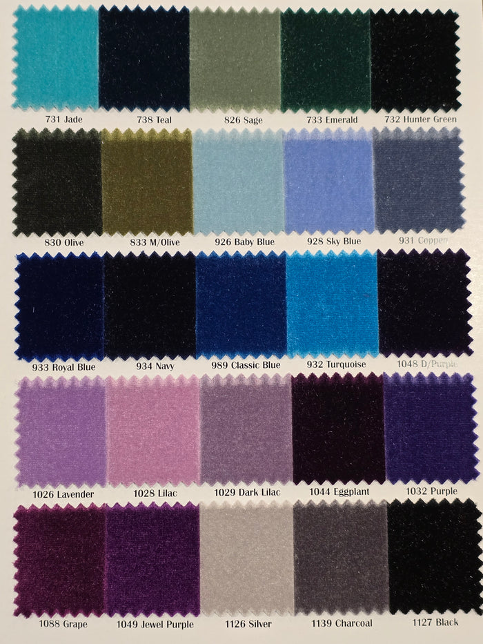 Stretch Velvet Event Drapery Panels | Soft and Smooth Spandex Velvet Curtains | Multiple Colors |