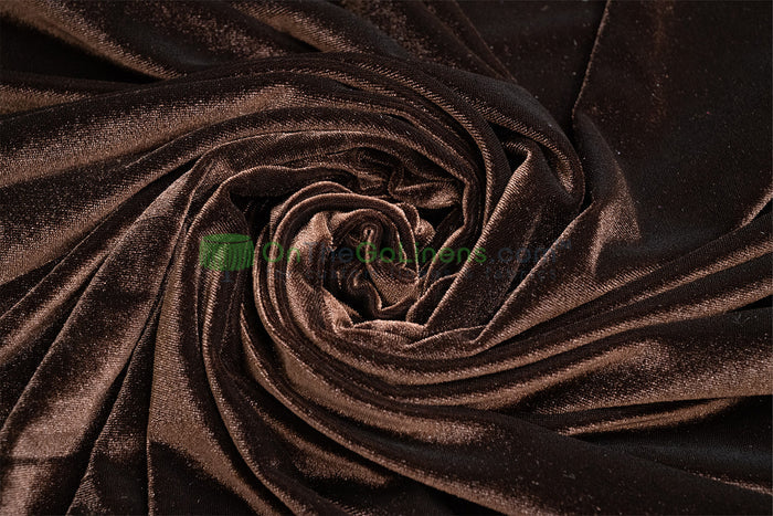 Tablecloth 90 Round / Brown