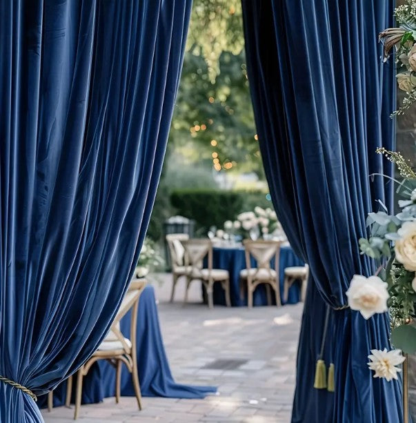 Stretch Velvet Tablecloths | Soft and Smooth Spandex Velvet Table Linens | Multiple Colors |