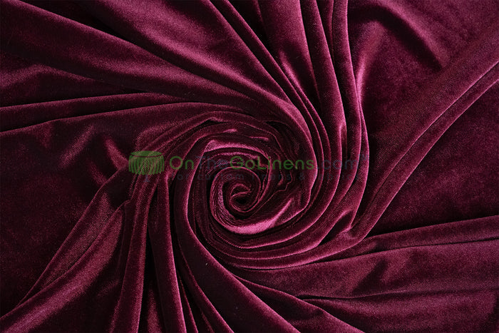 Tablecloth 90 Round / D Burgundy