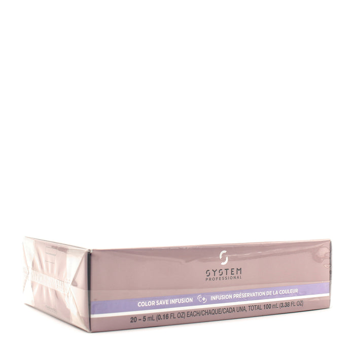 SYSTEM PROFESSIONAL Color Save Infusion 20 x 0.16 oz Total 3.38 oz - Overstock Beauty Supply