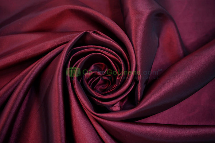 Tablecloth 90 Round / Burgundy