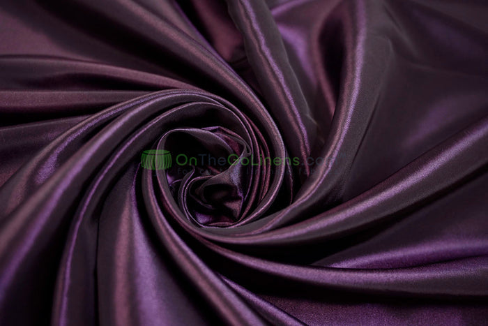 Tablecloth 90 Round / Plum