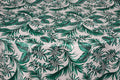 Tropical Paradise Table Linens | Palm Leaves Satin Print Tablecloth | 100% Polyester |
