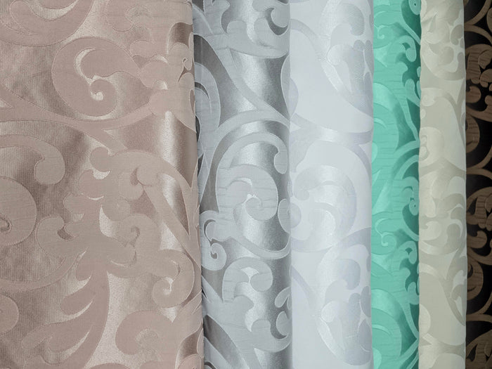 Victorian Damask Tablecloths | Classic Jacquard Table Linens | 100% Polyester |