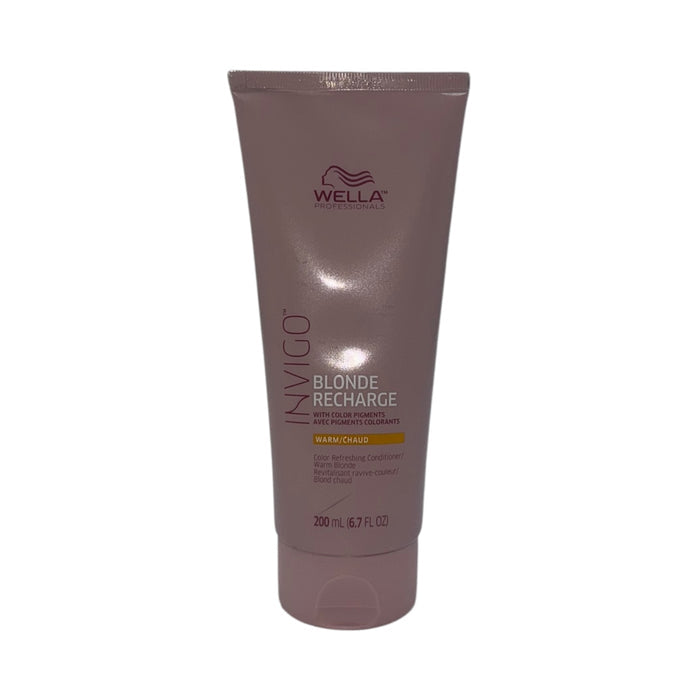 Wella Invigo Blonde Recharge Conditioner Warm Blonde 6.7 oz