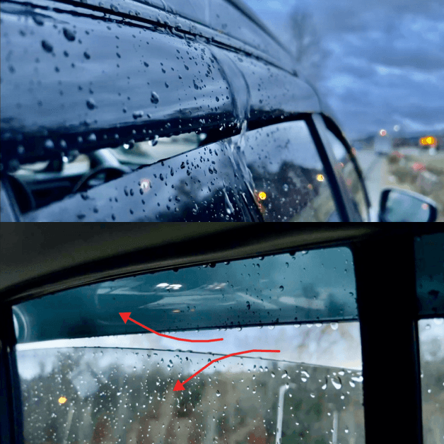 rain deflectors