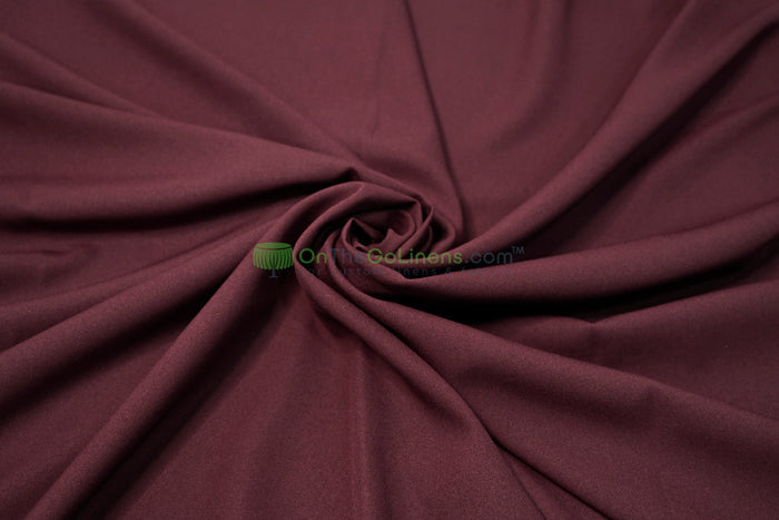 Tablecloth 90 Round / Burgundy