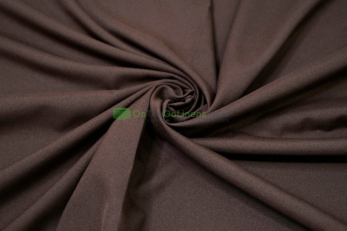 Wrinkle Free Scuba Tablecloths | Double Knit Scuba Table Linens for Events & Decor | Multiple Colors Available |